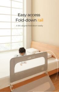 infant single safety bed rail