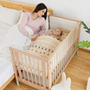 wood baby crib